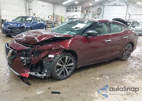 2020 Nissan Maxima S Xtronic Cvt z USA, uszkodzony, nr VIN 1N4AA6BV4LC385004